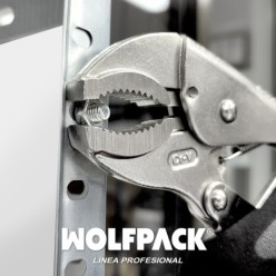 Mordaza Wolfpack Poligrip Curva 25x250 mm,