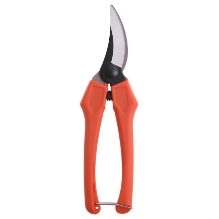 Tijeras Vendimiar Curva 1 Mano   P20/18 cm,