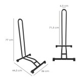 Soporte Para Bicicletas De Suelo, Ancho Rueda 6,5 cm, tacos Antideslizantes, Caballete Bicicleta, Soporte E Bike al por Mayor | 