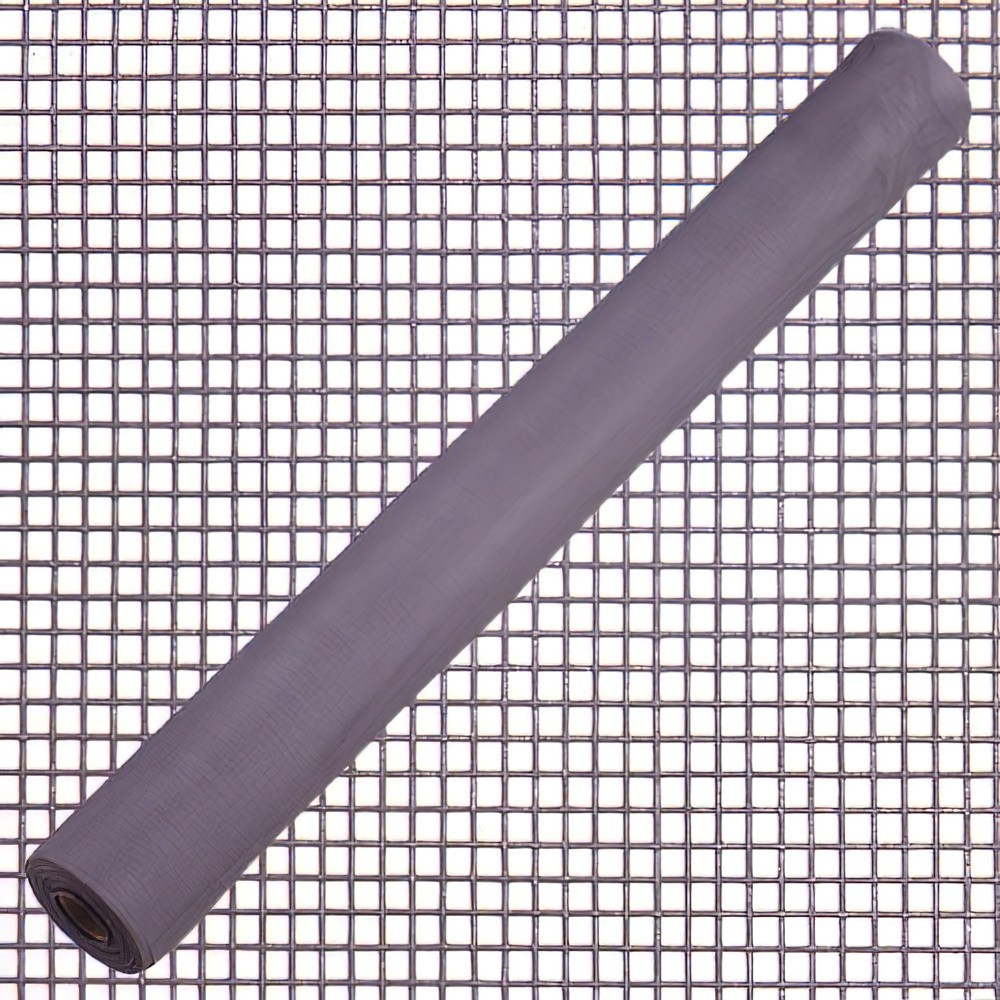 Tela Mosquitera Fibra Vidrio Gris 18x16 Ancho 80 cm, Rollo 50 Metros, Malla Mosquitera Fibra Vidrio Anti Mosquitos, Antimoscas, 
