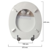 Tapa Wc  Blanco Deluxe al por Mayor | Almacén de Ferretería