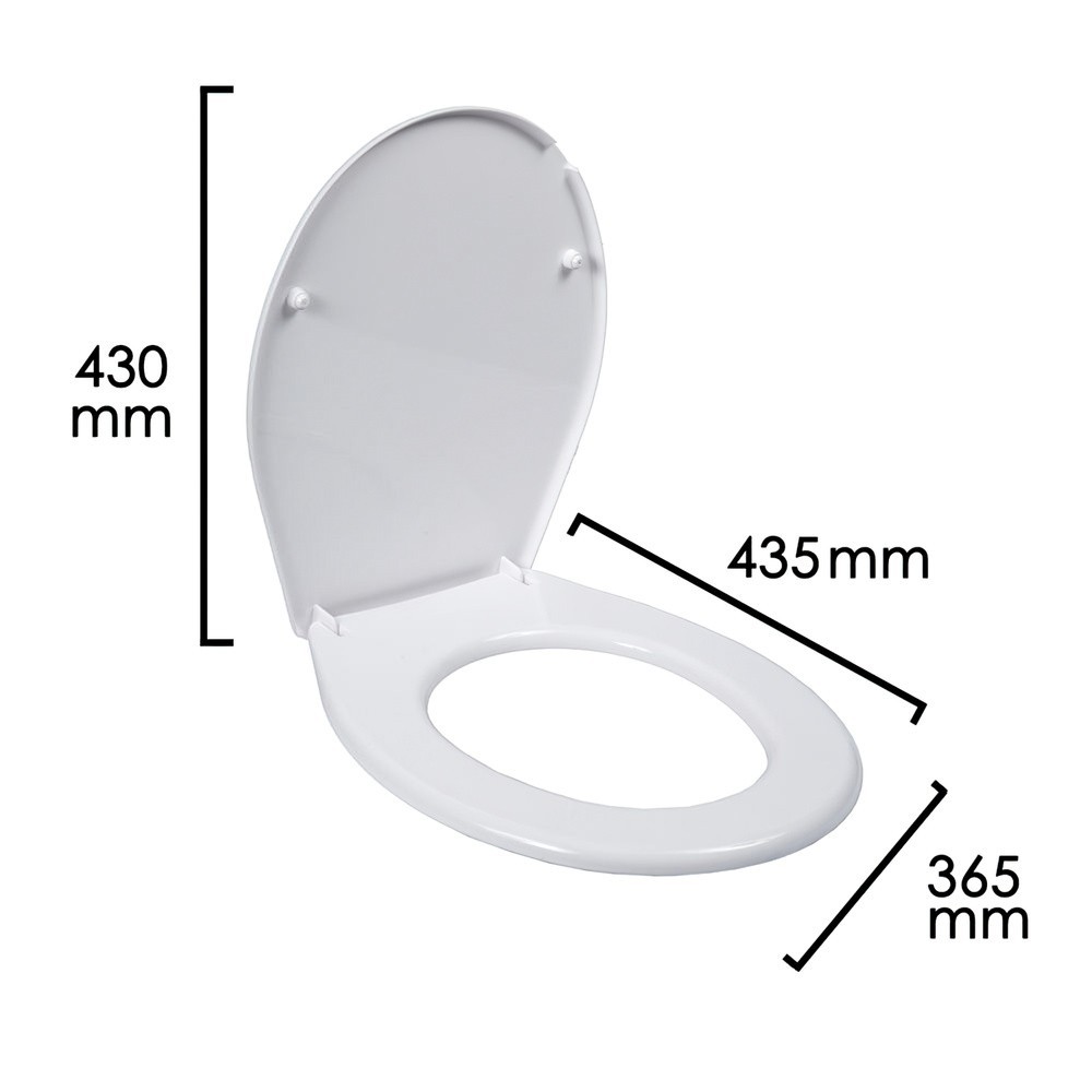 Tapa Wc  Blanco Basic al por Mayor | Almacén de Ferretería