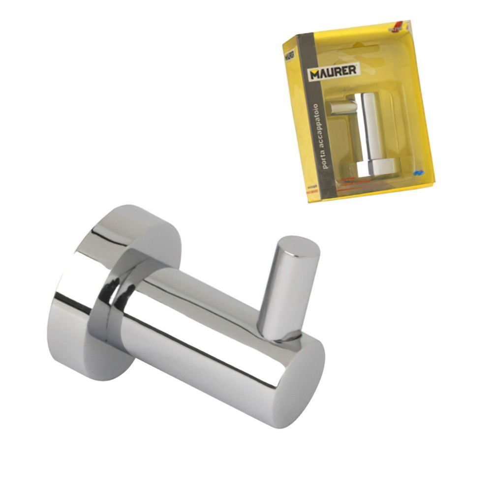 Colgador Baño Maurer  Individual Inoxidable 4x5x4 cm, al por Mayor | Almacén de Ferretería