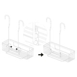 Cestillo Inox Para Colgar 1 Altura, 280 x 105 x 335 mm, al por Mayor | Almacén de Ferretería