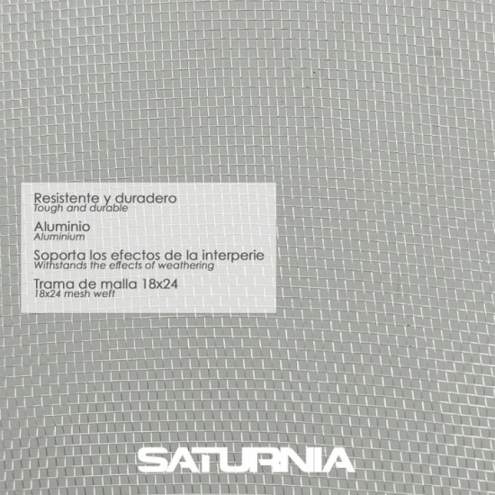 Tela Mosquitera Fibra Vidrio Gris 18x16 Ancho 80 cm, Rollo 50 Metros, Malla Mosquitera Fibra Vidrio Anti Mosquitos, Antimoscas, 