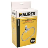 Toallero Forma Anilla Color Inox Con Efecto Espejo, Autoadhesivo Resistente, Porta Toallas, Toallero Adhesivo Pared / Mueble al 
