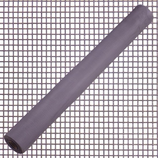 Tela Mosquitera Fibra Vidrio Gris 18x16 Ancho 100 cm, Rollo 50 Metros, Malla Mosquitera Fibra Vidrio Anti Mosquitos, Antimoscas,