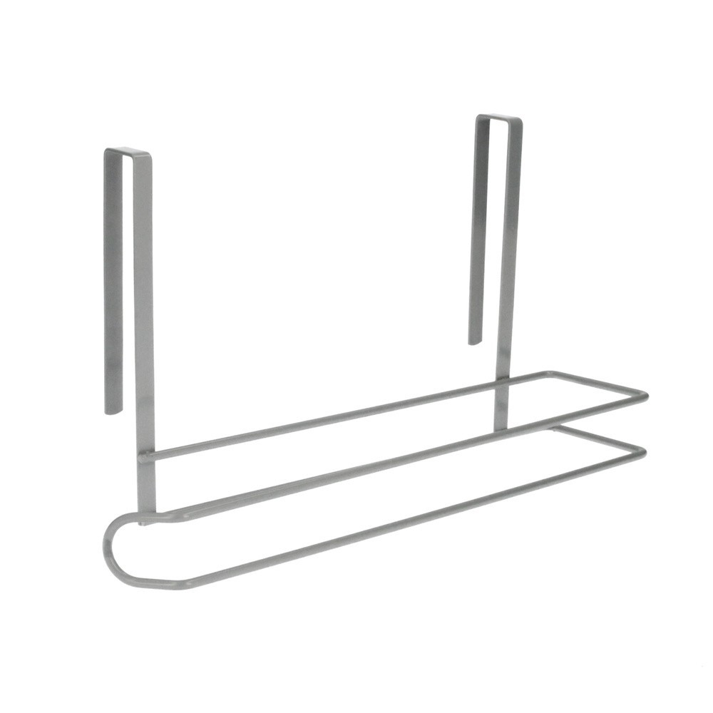 Colgador Portarrollos Papel Cocina, Acero Para Puertas, Encimeras, Muebles, 32,5x18x10 cm, al por Mayor | Almacén de Ferretería