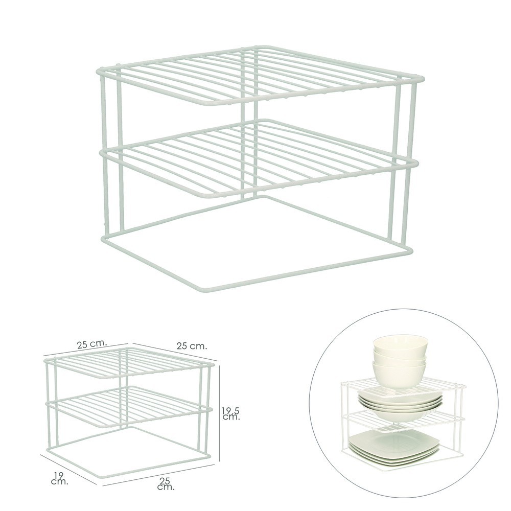 Estante Forma De Esquina Para Cocina, 90 Grados, 3 niveles al por Mayor | Almacén de Ferretería