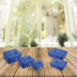 Caja Caudales Wolfpack  Pintada Nº 4   300x235 mm, Con Bandeja Interior