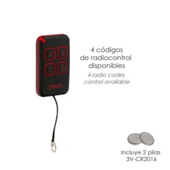 Telemando Universal Automatico 433,92 MHz 4 canales, Telemando Garajes, Telemando Puertas, Telemando Accesos,