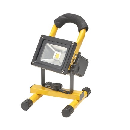 Foco Led 20 Watt, Luz Blanca 4000º K IP 65 600 Lumenes Con Asa de Transporte, Proyector Led Con Asa, Foco Led Trabajo