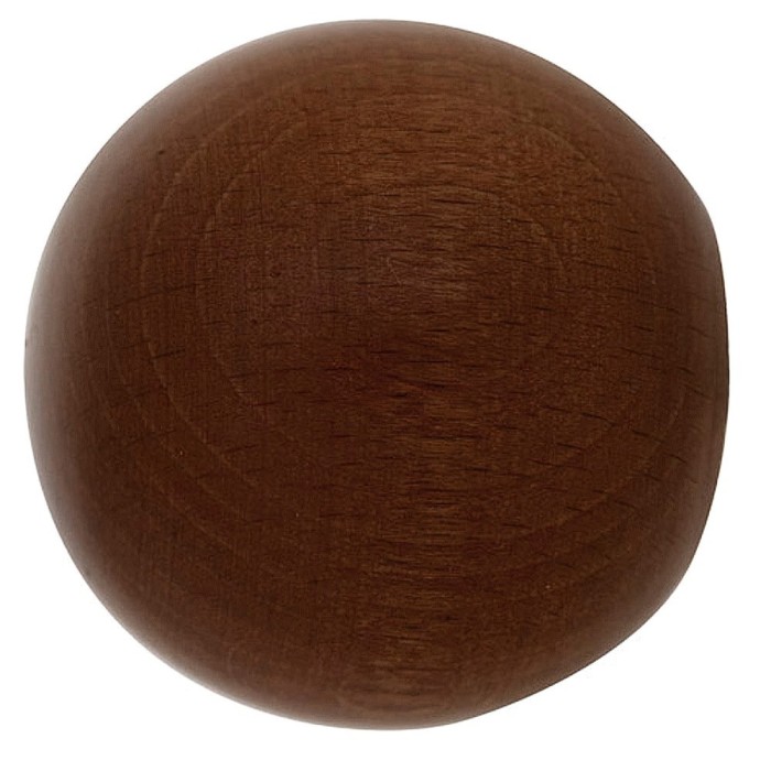Terminal Madera Esfera 20x40 mm, Nogal al por Mayor | Almacén de Ferretería