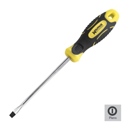 Destornillador Bimaterial Boca Estampada 4x100 mm,