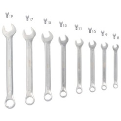 Juego Llaves Combinadas Wolfpack 8 Piezas