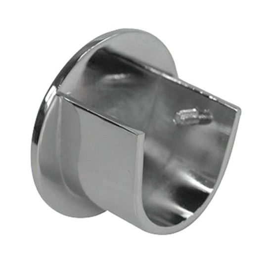 Soporte Zirconio Lateral 20 mm, Niquel Mate (2 Piezas) al por Mayor | Almacén de Ferretería