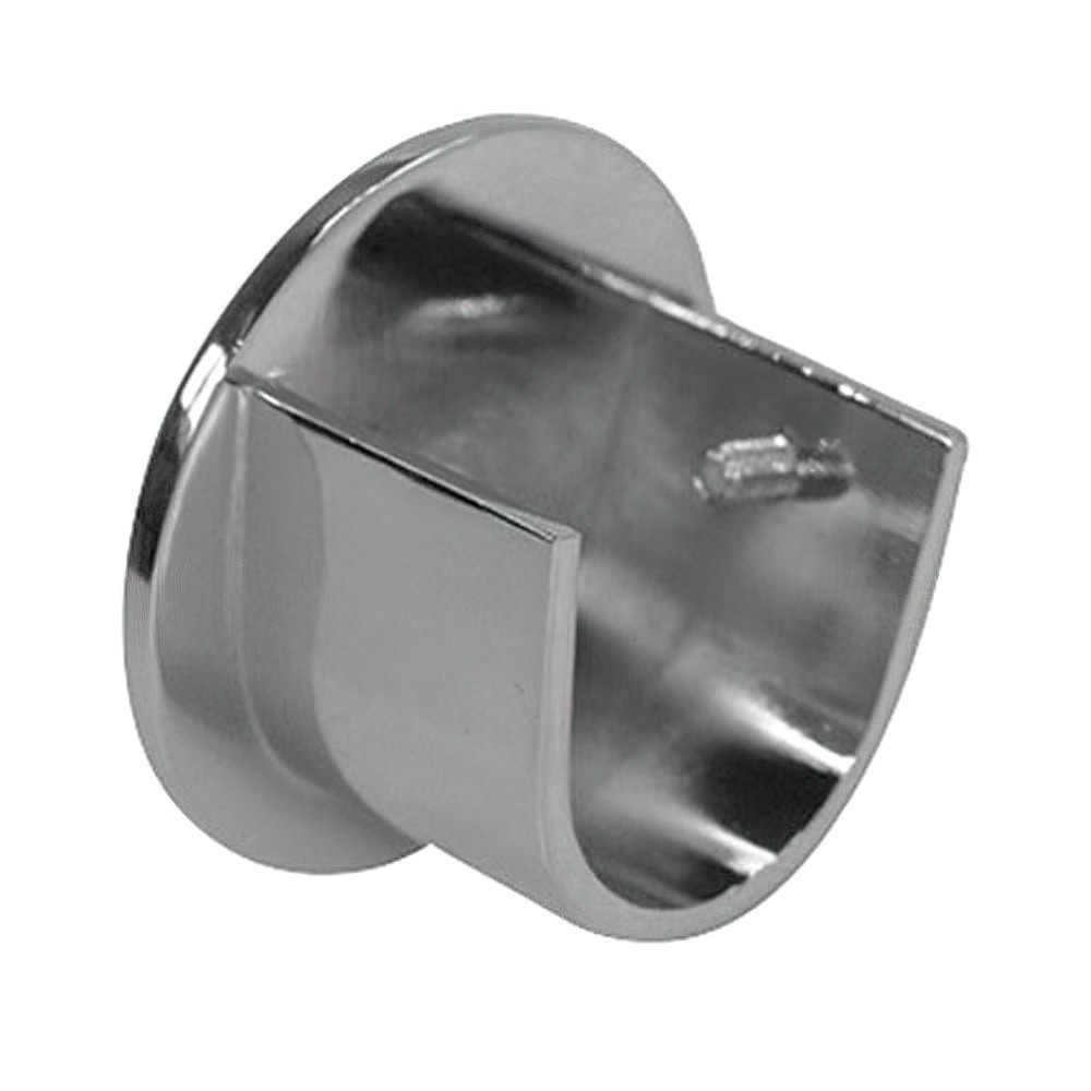 Soporte Zirconio Lateral 20 mm, Niquel Mate (2 Piezas) al por Mayor | Almacén de Ferretería