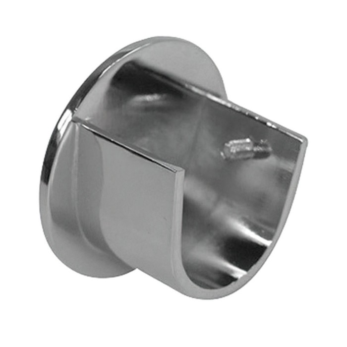Soporte Zirconio Lateral 20 mm, Niquel Mate (2 Piezas) al por Mayor | Almacén de Ferretería