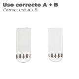Tiras Colgadoras Adhesicas Con Velcro 16 x 55 mm, Blister 4 unidades al por Mayor | Almacén de Ferretería
