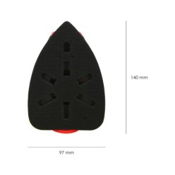 Lijadora Wolfpack Delta 220 Watt, Lijadora Mouse Multifunción, Decapado, Lijado, Eliminar Oxido, etc,