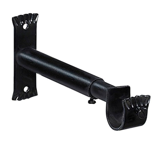 Soporte Forja Extensible 20 mm, Negro al por Mayor | Almacén de Ferretería