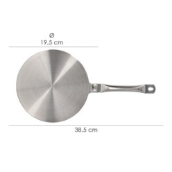 Adaptador Para Induccion / Vitroceramica Ø 19,5 cm, 3 Capas Acero Inoxidable / Aluminio