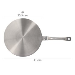 Adaptador Para Induccion / Vitroceramica Ø 23,5 cm, 3 Capas Acero Inoxidable / Aluminio
