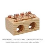 Trampa De Madera Para Ratones 2 Agujeros Ø 28 mm, al por Mayor | Almacén de Ferretería