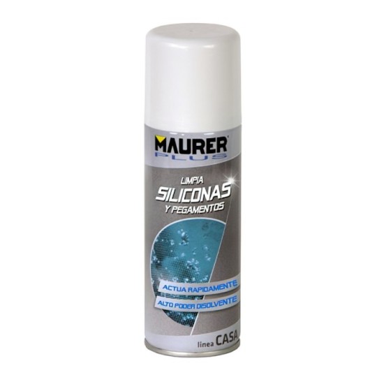 Spray Limpiador Silicona / Pegamentos Maurer 200 Ml, al por Mayor | Almacén de Ferretería