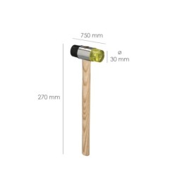 Martillo Chapista  30mm,