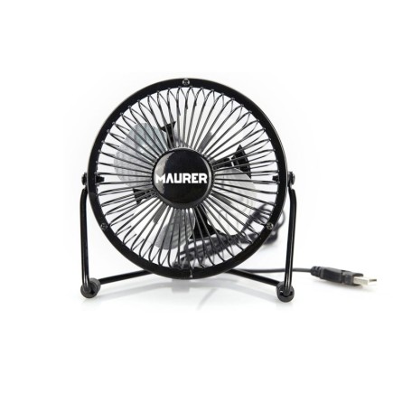Ventilador Sobremesa Ø 10 cm, Funcionamiento USB