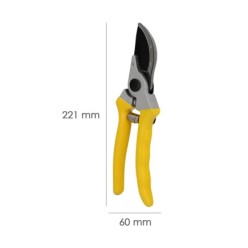 Tijeras Podar 1 Mano Japonesa Akagi T-4S  220 mm, Mangos Aluminio Endurecido, Hoja Recubierta PTFE