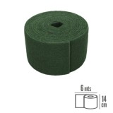 Estropajo Fibra Verde Profesional, Rollo De 14 Cm x 6 Mt, al por Mayor | Almacén de Ferretería