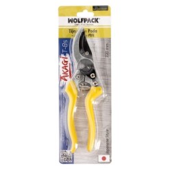 Tijeras Podar 1 Mano Japonesa Akagi T-8S  220 mm, Mangos Aluminio Endurecido, Hoja Recubierta PTFE