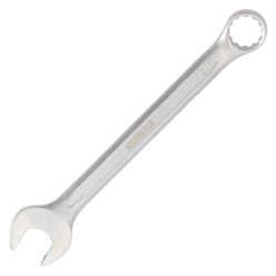 Llave Combinada Plus 27x27 Acero Cromo Vanadio DIN 3113, Llave Doble Boca, Llave Fija, Llave Estrella