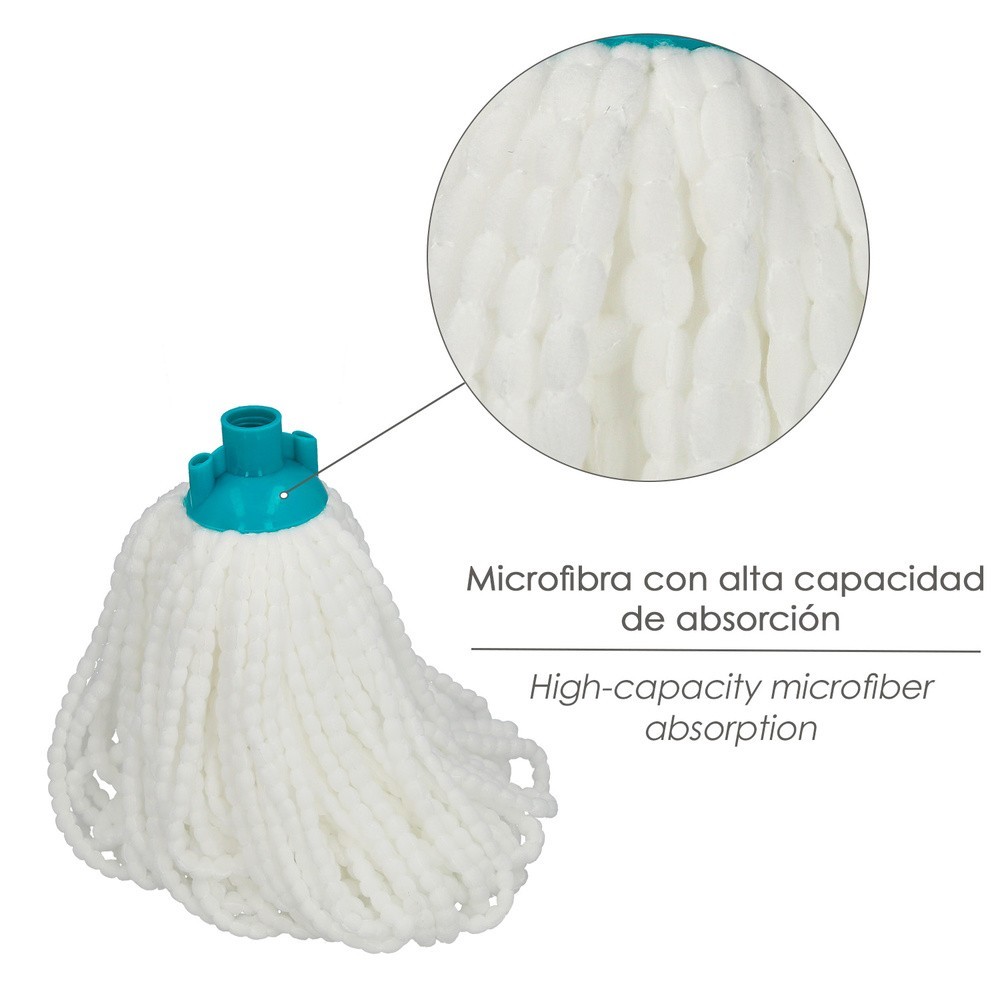 Fregona Mocho Microfibra al por Mayor | Almacén de Ferretería