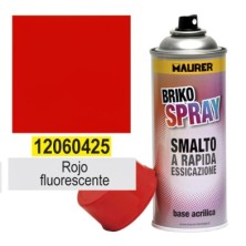 Spray Pintura Rojo Fluorescente 400 ml,