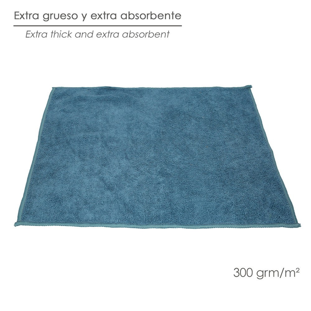 Paño Microfibra 35 x 40 cm / 300 Gramos (Pack 5 Piezas) al por Mayor | Almacén de Ferretería