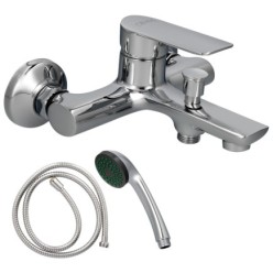 Monomando Bañera / Ducha "Hamburgo" Grifo Baño, Grifo Encimera, Grifo Cocina, Grifo Mezclador, Cartucho Ceramico Ø 35 mm,