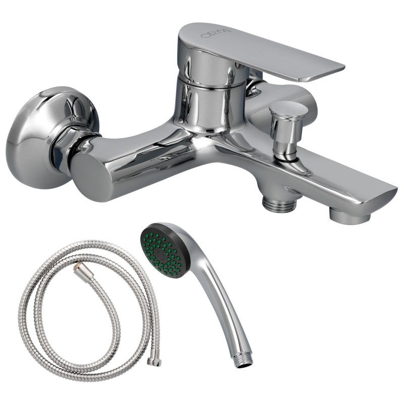 Monomando Bañera / Ducha "Hamburgo" Grifo Baño, Grifo Encimera, Grifo Cocina, Grifo Mezclador, Cartucho Ceramico Ø 35 mm,