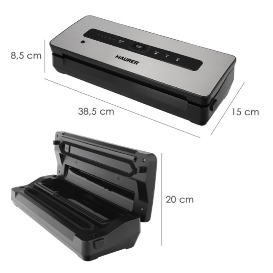 Maquina Envasar Al Vacio Maurer 130W, al por Mayor | Almacén de Ferretería