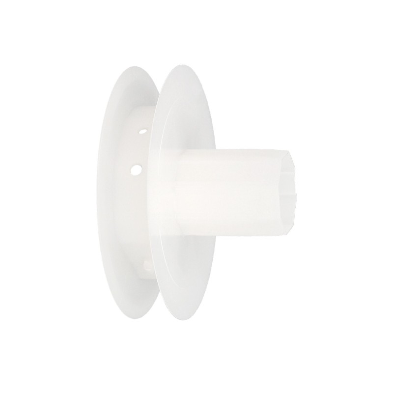 Disco Plastico Compacto Para Persianas, Rodamieto 120x40 mm, Para cintas hasta 20 mm,