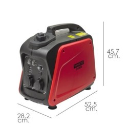 Generador Inverter Gasolina Silencioso 1,8 Kw Motor 4 Tiempos, Motor 4 Tiempos OHV, Estación Energia Generador Electricidad