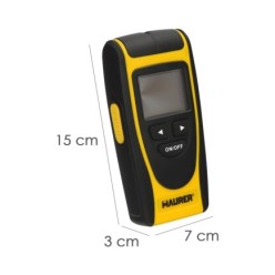 Detector de Materiales en Paredes, Multifuncional Encuentre Metales, Madera, Cables, Tuberias, Pantalla LCD,