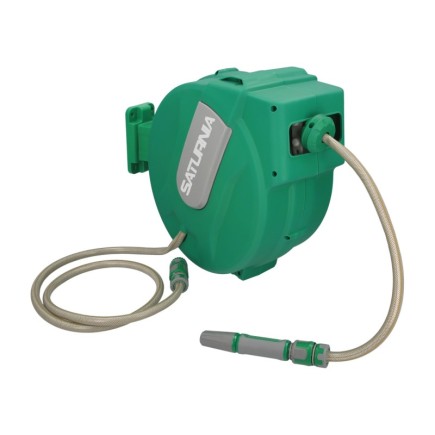Enrollador Automatico Manguera Para Jardin, Recogedor Manguera Automatico, Porta Mangueras Jardin Manguera De 20 Metros
