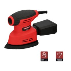 Lijadora Wolfpack Delta 220 Watt, Lijadora Mouse Multifunción, Decapado, Lijado, Eliminar Oxido, etc,