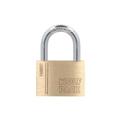 Candado Laton Arco Normal 50 mm, Serie Target, Arco Endurecido, Candado Maletas, Candado Taquillas, Candado Puertas