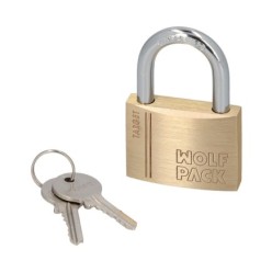 Candado Laton Arco Normal 60 mm, Serie Target, Arco Endurecido, Candado Maletas, Candado Taquillas, Candado Puertas