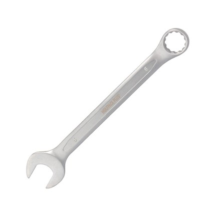 Llave Combinada Plus 6x6 Acero Cromo Vanadio DIN 3113, Llave Doble Boca, Llave Fija, Llave Estrella