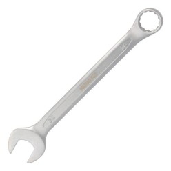 Llave Combinada Plus 24x24 Acero Cromo Vanadio DIN 3113, Llave Doble Boca, Llave Fija, Llave Estrella